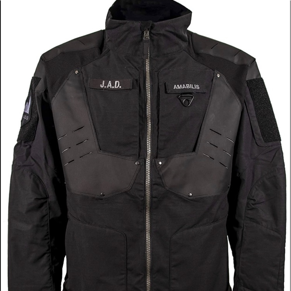AMABILIS | Responder Black Tactical Jacket - XL